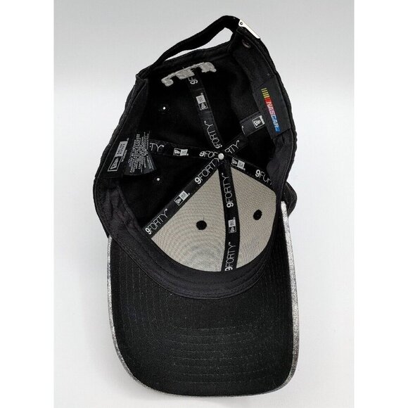 NASCAR Daytona 500 2/21/16 Silver Sparkle Camouflage Black Hat Cap Womens - Picture 6 of 8
